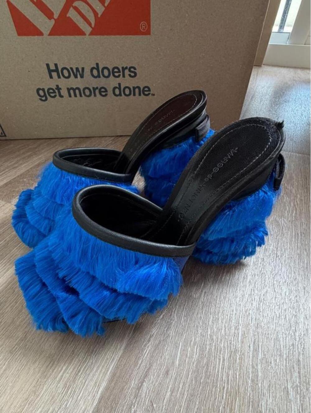 Marco de Vincenzo heeled mules